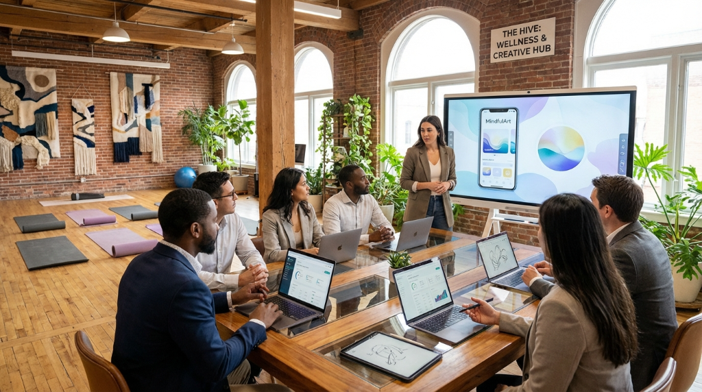 Wellness & Creative Hub Workspace